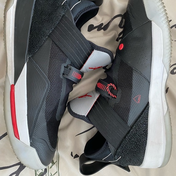 COPY - Nike Air Jordan XXXIII (33) SE Black/Cement Size 12M - Picture 6 of 11
